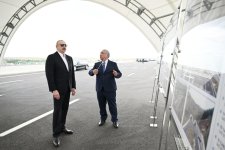 Prezident İlham Əliyev Əhmədbəyli-Füzuli-Şuşa yolunun açılışında iştirak edib (FOTO)