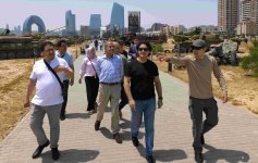 Mərakeşli jurnalistlər ölkəmizdə səfərdədir (FOTO)