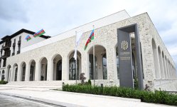 Prezident İlham Əliyev Xankəndi Konqres Mərkəzinin açılışında iştirak edib (FOTO/VİDEO)