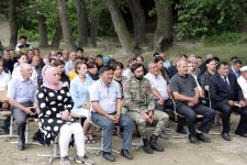 Xaçmazın Qalağan kəndində sakinlərin müraciət və təklifləri dinlənilib (FOTO)