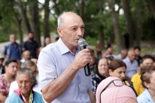 Xaçmazın Qalağan kəndində sakinlərin müraciət və təklifləri dinlənilib (FOTO)