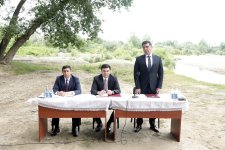 Xaçmazın Qalağan kəndində sakinlərin müraciət və təklifləri dinlənilib (FOTO)