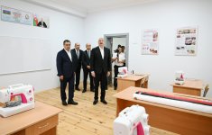 Prezident İlham Əliyev və Prezident Sadır Japarov Ağdam rayonunun Xıdırlı kəndinin 1-ci mərhələsinin açılışında iştirak ediblər (FOTO/VİDEO) (YENİLƏNİB)
