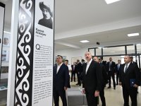 Prezident İlham Əliyev və Prezident Sadır Japarov Ağdam rayonunun Xıdırlı kəndinin 1-ci mərhələsinin açılışında iştirak ediblər (FOTO/VİDEO) (YENİLƏNİB)
