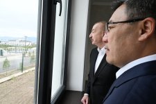 Prezident İlham Əliyev və Prezident Sadır Japarov Ağdam rayonunun Xıdırlı kəndinin 1-ci mərhələsinin açılışında iştirak ediblər (FOTO/VİDEO) (YENİLƏNİB)