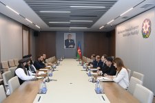 Elnur Məmmədov əfqanıstanlı həmkarı ilə regionda cərəyan edən proseslər ətrafında fikir mübadiləsi aparıblar (FOTO)