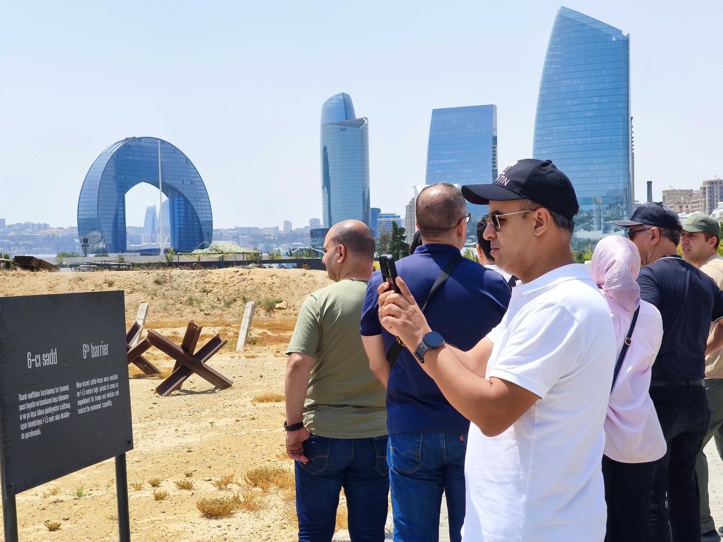 Mərakeşli jurnalistlər ölkəmizdə səfərdədir (FOTO)