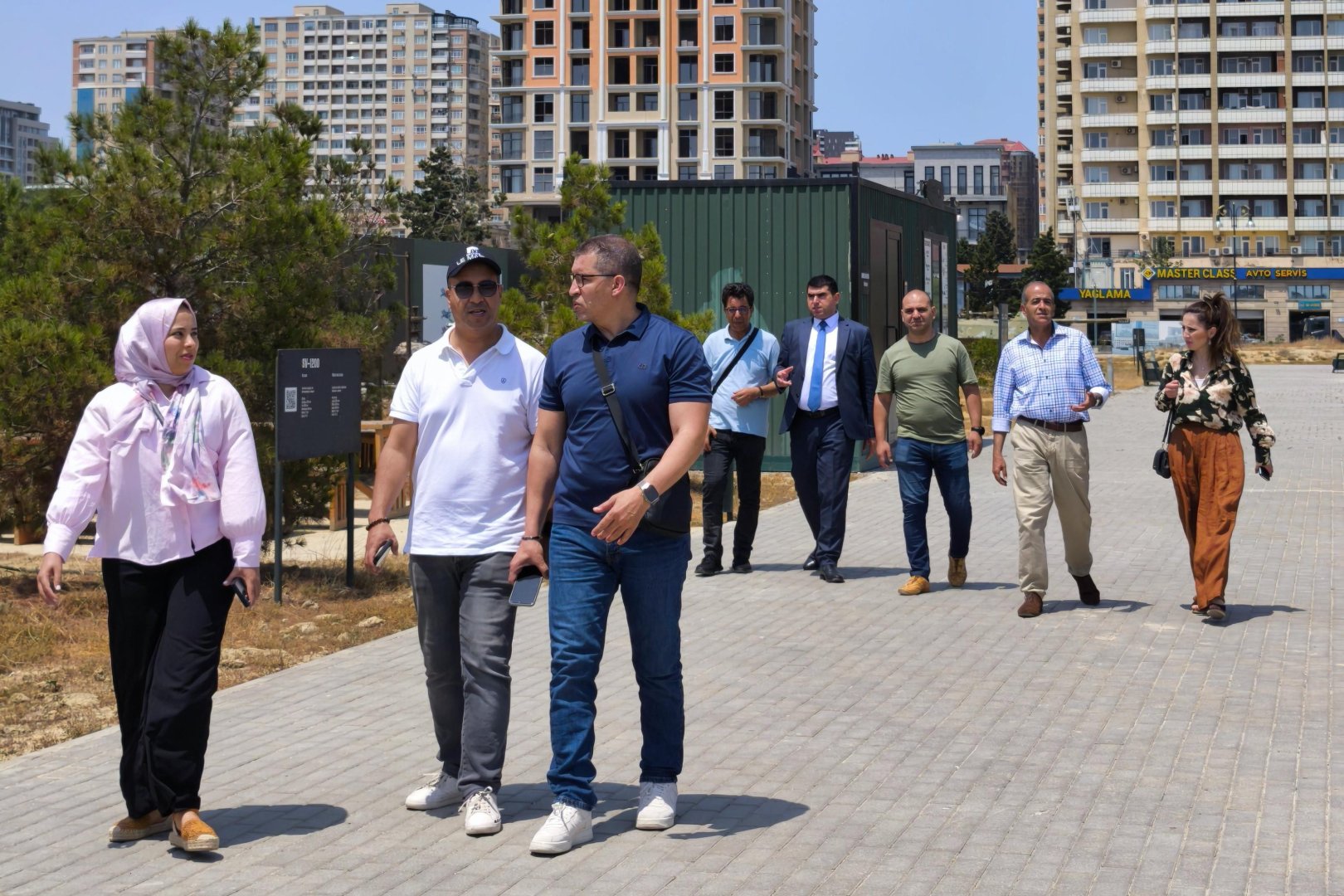Mərakeşli jurnalistlər ölkəmizdə səfərdədir (FOTO)