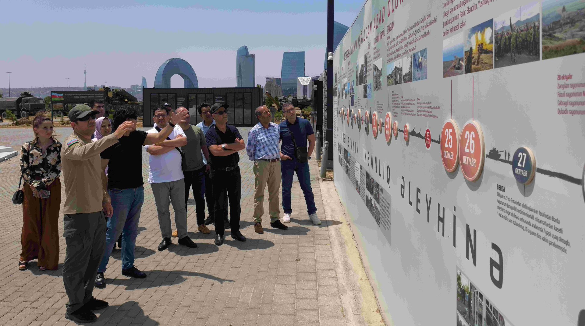Mərakeşli jurnalistlər ölkəmizdə səfərdədir (FOTO)