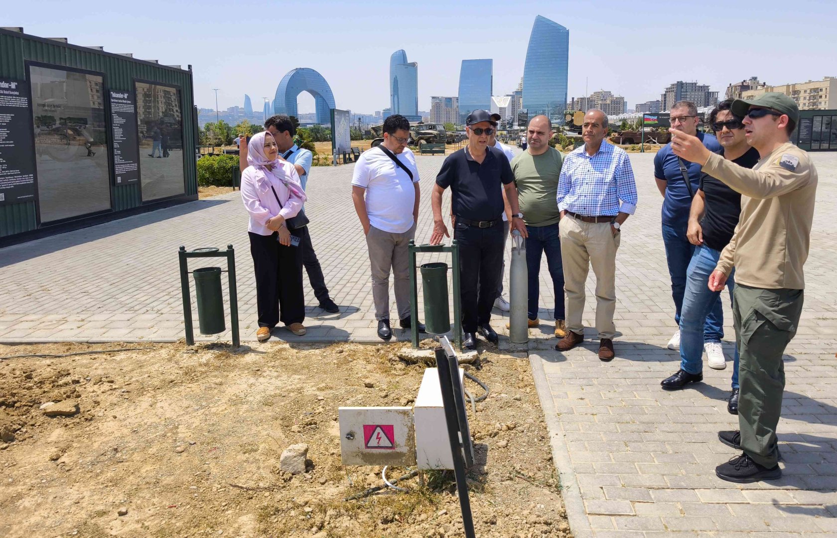 Mərakeşli jurnalistlər ölkəmizdə səfərdədir (FOTO)