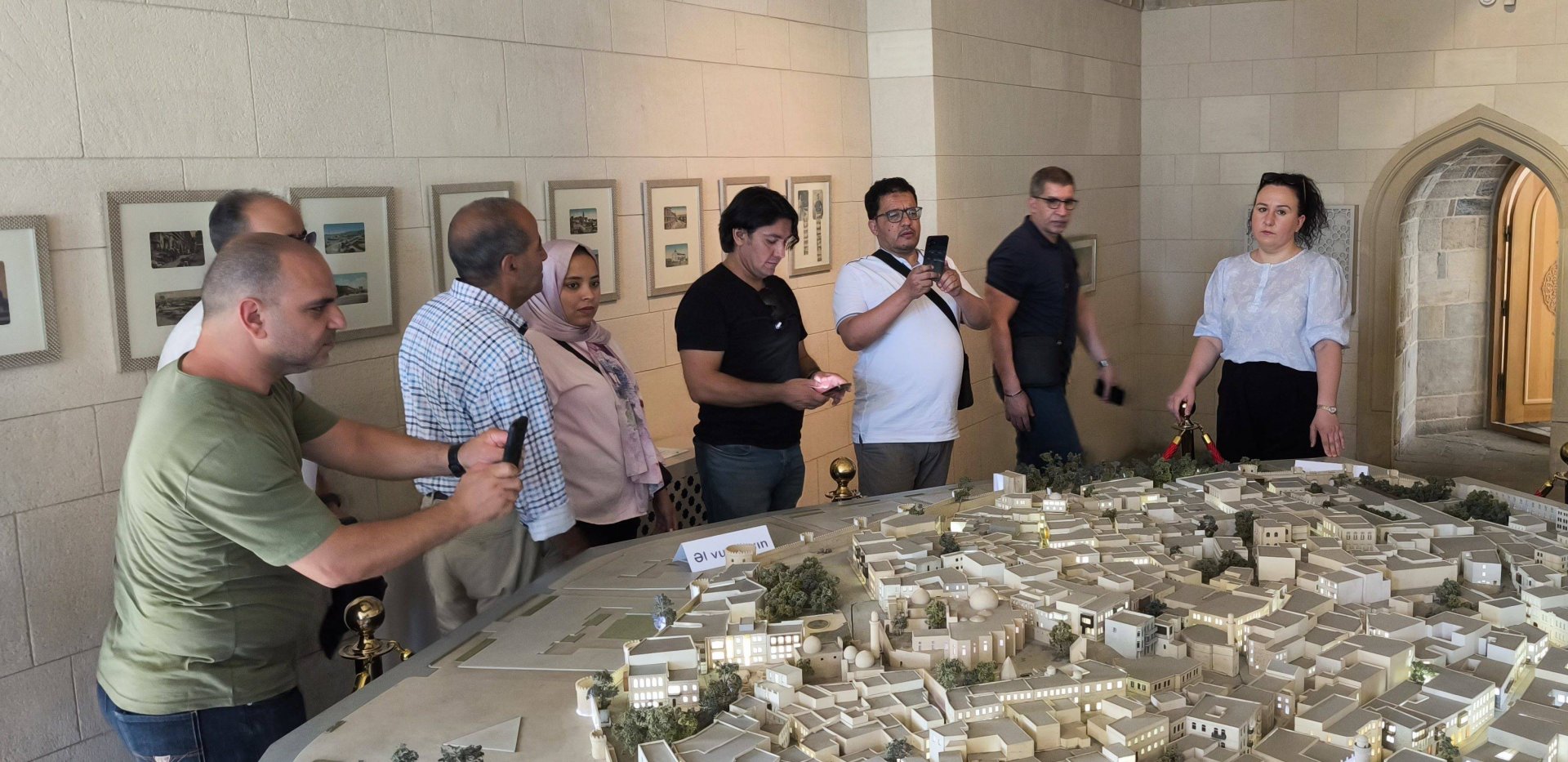 Mərakeşli jurnalistlər ölkəmizdə səfərdədir (FOTO)
