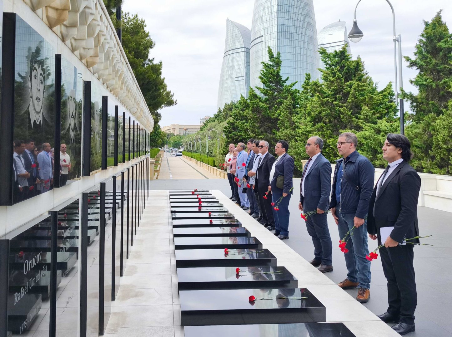 Mərakeşli jurnalistlər ölkəmizdə səfərdədir (FOTO)
