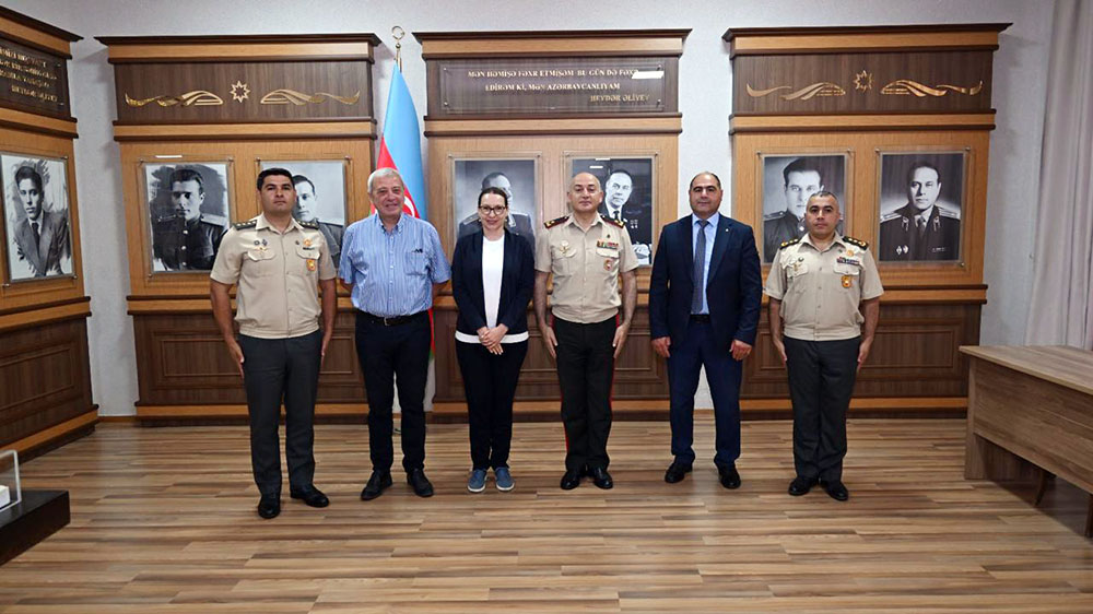 MMU-da NATO proqramı çərçivəsində treninqlər keçirilib (FOTO)
