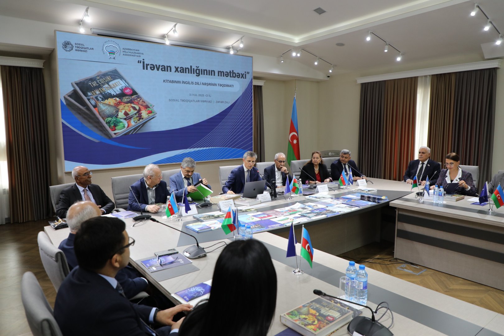 “İrəvan xanlığının mətbəxi” kitabının ingilis dilində nəşri təqdim olunub (FOTO)