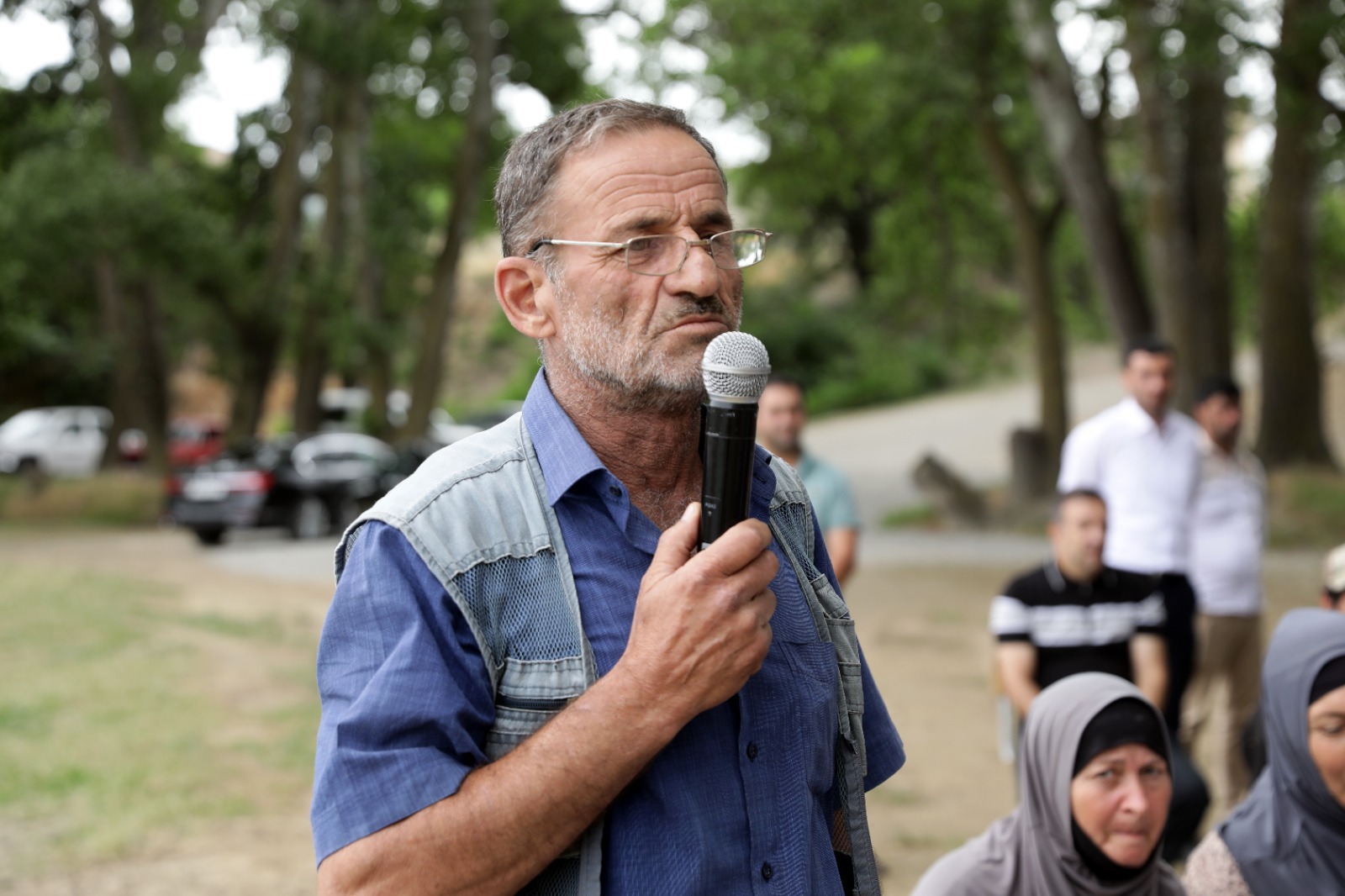 Xaçmazın Qalağan kəndində sakinlərin müraciət və təklifləri dinlənilib (FOTO)