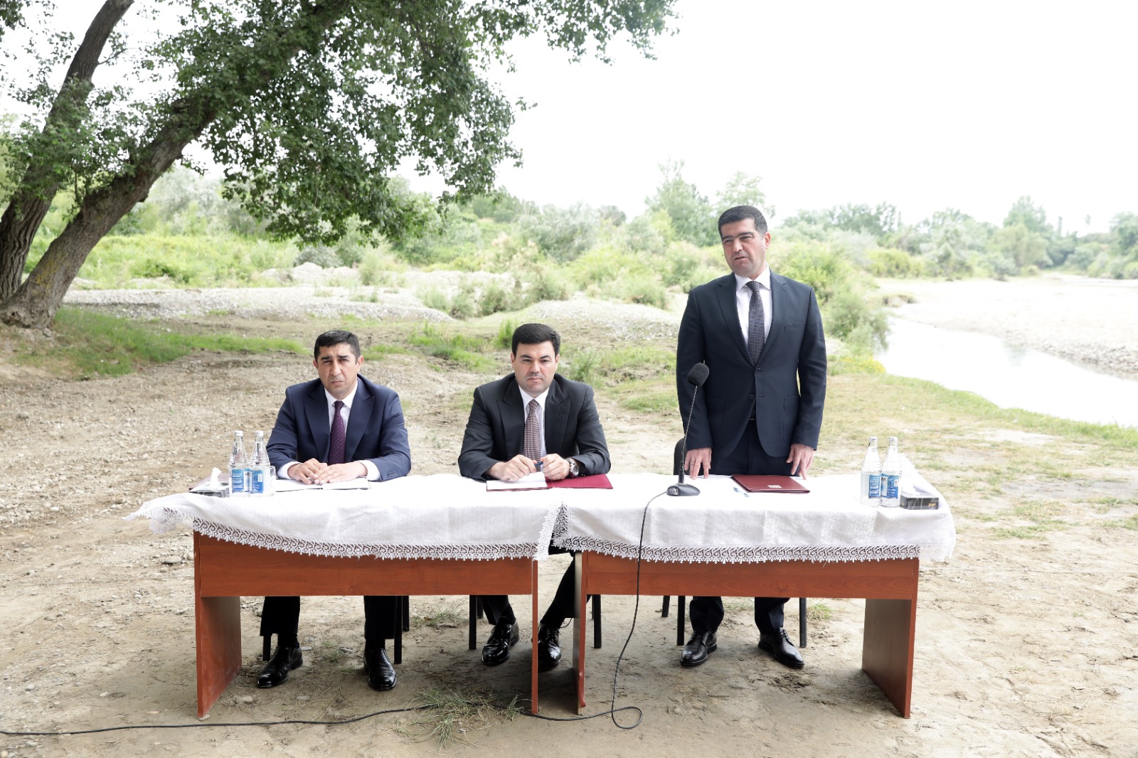 Xaçmazın Qalağan kəndində sakinlərin müraciət və təklifləri dinlənilib (FOTO)