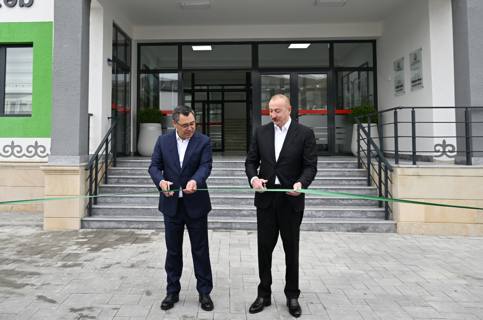 Prezident İlham Əliyev və Prezident Sadır Japarov Ağdam rayonunun Xıdırlı kəndinin 1-ci mərhələsinin açılışında iştirak ediblər (FOTO/VİDEO) (YENİLƏNİB)
