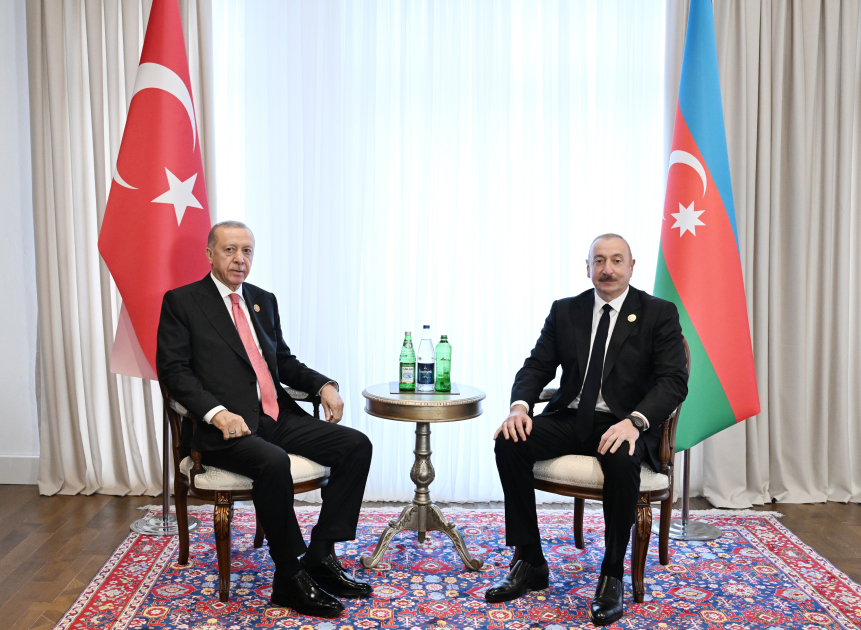 Prezident İlham Əliyev Xankəndidə Türkiyə Prezidenti Rəcəb Tayyib Ərdoğanla görüşüb (FOTO/VİDEO)
