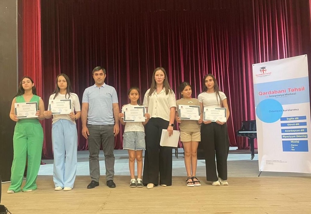 “Qardabani Təhsil və İnteqrasiya Mərkəzi”ndə 2024–2025-ci tədris ilinin yekun tədbiri keçirilib (FOTO)