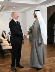 Prezident İlham Əliyev Xankəndidə Birləşmiş Ərəb Əmirliklərinin sənaye və qabaqcıl texnologiyalar nazirini qəbul edib (FOTO/VİDEO)