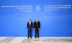 Prezident İlham Əliyev Xankəndi şəhərində İqtisadi Əməkdaşlıq Təşkilatının 17-ci Zirvə görüşündə çıxış edib (FOTO/VİDEO) (YENİLƏNİB-6)