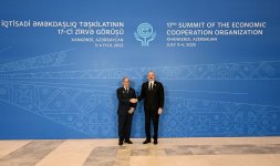 Prezident İlham Əliyev Xankəndi şəhərində İqtisadi Əməkdaşlıq Təşkilatının 17-ci Zirvə görüşündə çıxış edib (FOTO/VİDEO) (YENİLƏNİB-6)
