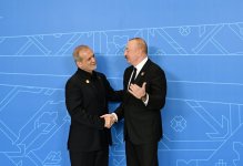 Prezident İlham Əliyev Xankəndi şəhərində İqtisadi Əməkdaşlıq Təşkilatının 17-ci Zirvə görüşündə çıxış edib (FOTO/VİDEO) (YENİLƏNİB-6)
