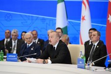 Prezident İlham Əliyev Xankəndi şəhərində İqtisadi Əməkdaşlıq Təşkilatının 17-ci Zirvə görüşündə çıxış edib (FOTO/VİDEO) (YENİLƏNİB-6)