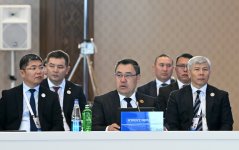 Prezident İlham Əliyev Xankəndi şəhərində İqtisadi Əməkdaşlıq Təşkilatının 17-ci Zirvə görüşündə çıxış edib (FOTO/VİDEO) (YENİLƏNİB-6)