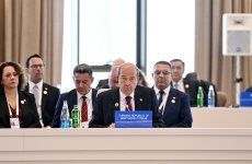 Prezident İlham Əliyev Xankəndi şəhərində İqtisadi Əməkdaşlıq Təşkilatının 17-ci Zirvə görüşündə çıxış edib (FOTO/VİDEO) (YENİLƏNİB-6)