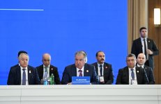 Prezident İlham Əliyev Xankəndi şəhərində İqtisadi Əməkdaşlıq Təşkilatının 17-ci Zirvə görüşündə çıxış edib (FOTO/VİDEO) (YENİLƏNİB-6)