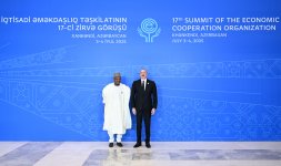 Prezident İlham Əliyev Xankəndi şəhərində İqtisadi Əməkdaşlıq Təşkilatının 17-ci Zirvə görüşündə çıxış edib (FOTO/VİDEO) (YENİLƏNİB-7)