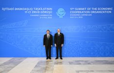 Prezident İlham Əliyev Xankəndi şəhərində İqtisadi Əməkdaşlıq Təşkilatının 17-ci Zirvə görüşündə çıxış edib (FOTO/VİDEO) (YENİLƏNİB-7)