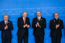 Prezident İlham Əliyev Xankəndi şəhərində İqtisadi Əməkdaşlıq Təşkilatının 17-ci Zirvə görüşündə çıxış edib (FOTO/VİDEO) (YENİLƏNİB-7)