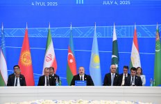 Prezident İlham Əliyev Xankəndi şəhərində İqtisadi Əməkdaşlıq Təşkilatının 17-ci Zirvə görüşündə çıxış edib (FOTO/VİDEO) (YENİLƏNİB-7)