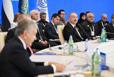 Prezident İlham Əliyev Xankəndi şəhərində İqtisadi Əməkdaşlıq Təşkilatının 17-ci Zirvə görüşündə çıxış edib (FOTO/VİDEO) (YENİLƏNİB-7)