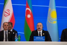 Prezident İlham Əliyev Xankəndi şəhərində İqtisadi Əməkdaşlıq Təşkilatının 17-ci Zirvə görüşündə çıxış edib (FOTO/VİDEO) (YENİLƏNİB-7)