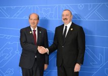 Prezident İlham Əliyev Xankəndi şəhərində İqtisadi Əməkdaşlıq Təşkilatının 17-ci Zirvə görüşündə çıxış edib (FOTO/VİDEO) (YENİLƏNİB-7)