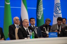 Prezident İlham Əliyev Xankəndi şəhərində İqtisadi Əməkdaşlıq Təşkilatının 17-ci Zirvə görüşündə çıxış edib (FOTO/VİDEO) (YENİLƏNİB-7)