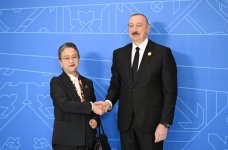 Prezident İlham Əliyev Xankəndi şəhərində İqtisadi Əməkdaşlıq Təşkilatının 17-ci Zirvə görüşündə çıxış edib (FOTO/VİDEO) (YENİLƏNİB-7)