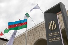 Prezident İlham Əliyev Xankəndi şəhərində İqtisadi Əməkdaşlıq Təşkilatının 17-ci Zirvə görüşündə çıxış edib (FOTO/VİDEO) (YENİLƏNİB-7)