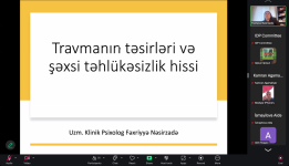 Məcburi köçkünlər psixososial dəstəkdən faydalanıblar (FOTO)