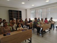 Məcburi köçkünlər psixososial dəstəkdən faydalanıblar (FOTO)