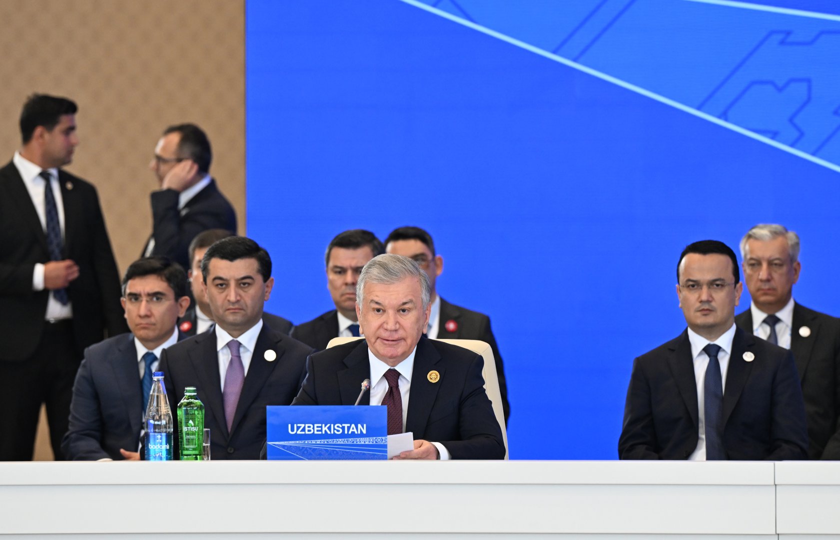 Prezident İlham Əliyev Xankəndi şəhərində İqtisadi Əməkdaşlıq Təşkilatının 17-ci Zirvə görüşündə çıxış edib (FOTO/VİDEO) (YENİLƏNİB-6)