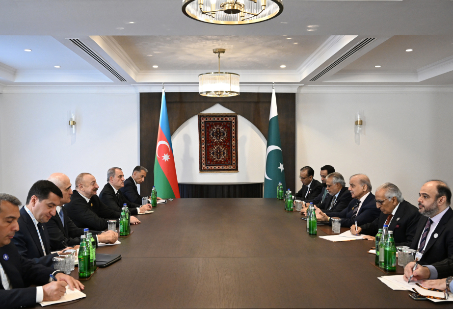 Prezident İlham Əliyev Xankəndidə Pakistanın Baş naziri ilə görüşüb (FOTO/VİDEO)