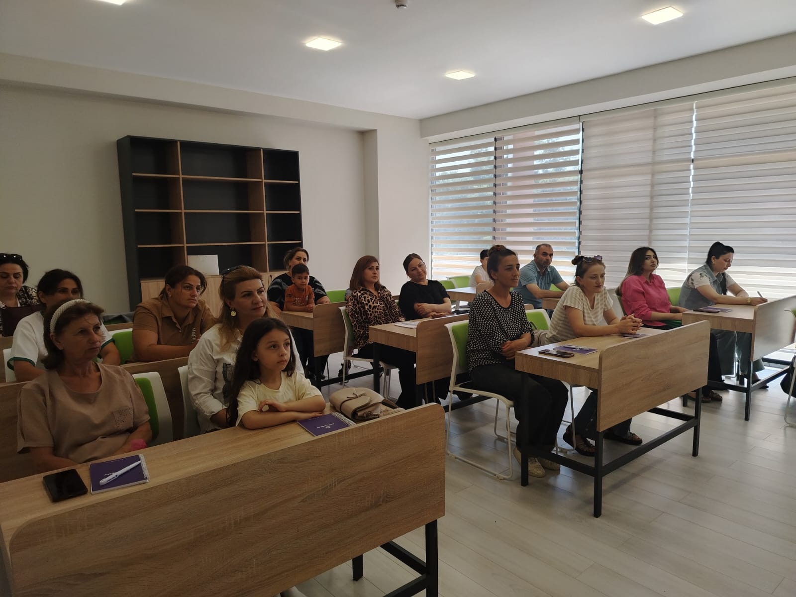 Məcburi köçkünlər psixososial dəstəkdən faydalanıblar (FOTO)