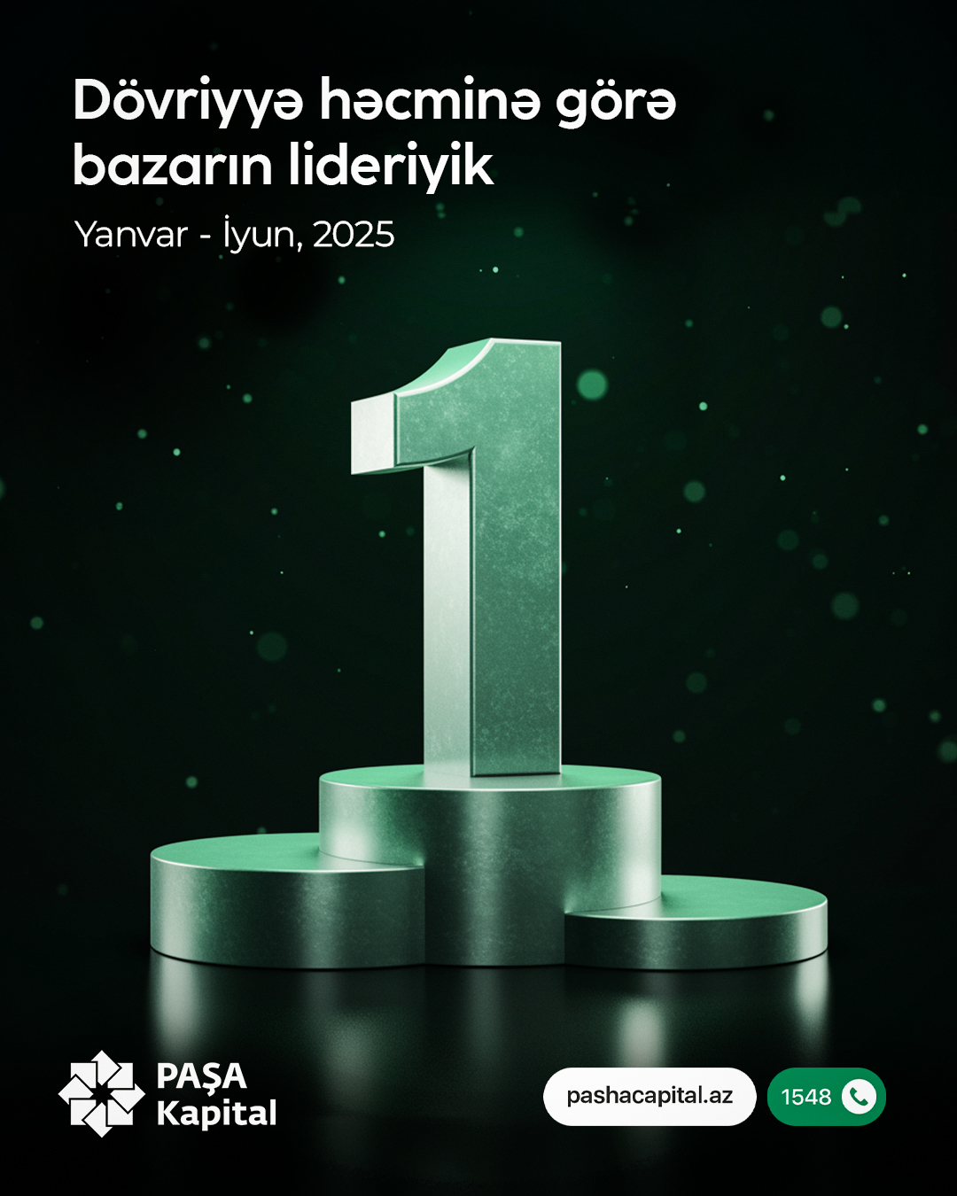 PAŞA Kapital 2025-ci ilin ilk yarısında liderlik mövqeyini qoruyur