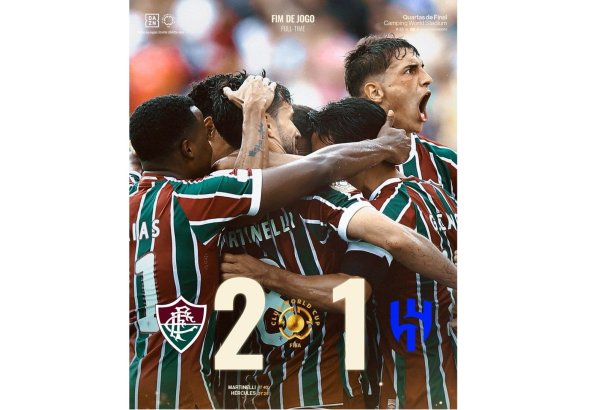 "Fluminense" klublararası dünya çempionatının ilk yarımfinalçısı oldu