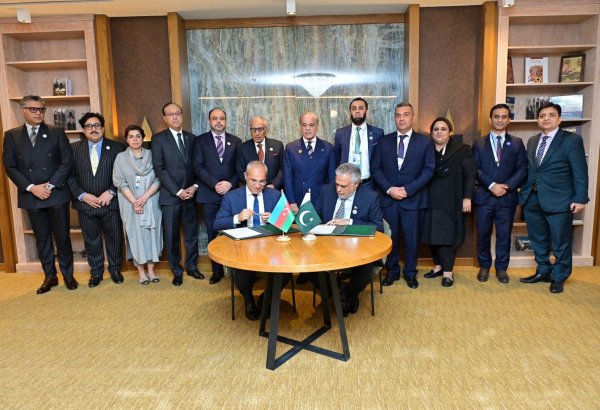 Azərbaycanla Pakistan arasında investisiya qoyuluşu ilə bağlı Anlaşma Memorandumu imzalanıb