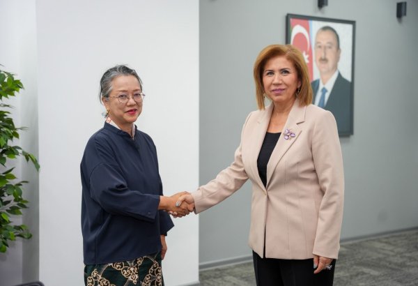 Bahar Muradova UNESCAP-ın icraçı katibi ilə görüşüb (FOTO)